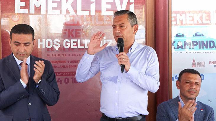 CHP lideri Özel’den emekli maaşı açıklaması